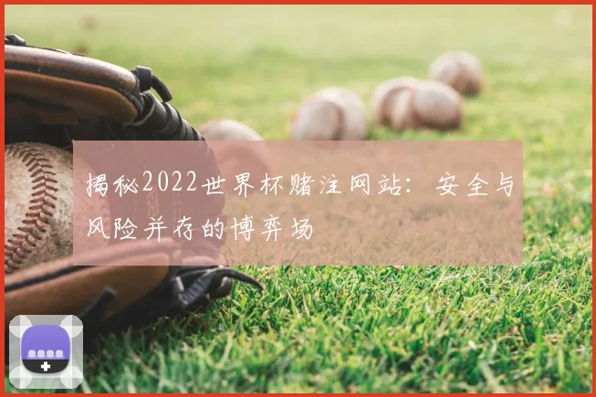 揭秘2022世界杯赌注网站：安全与风险并存的博弈场