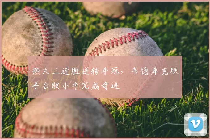 热火三连胜逆转夺冠，韦德库克联手击败小牛完成奇迹