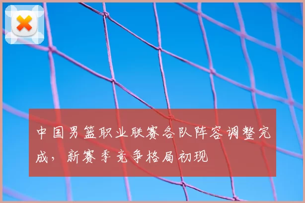 中国男篮职业联赛各队阵容调整完成，新赛季竞争格局初现