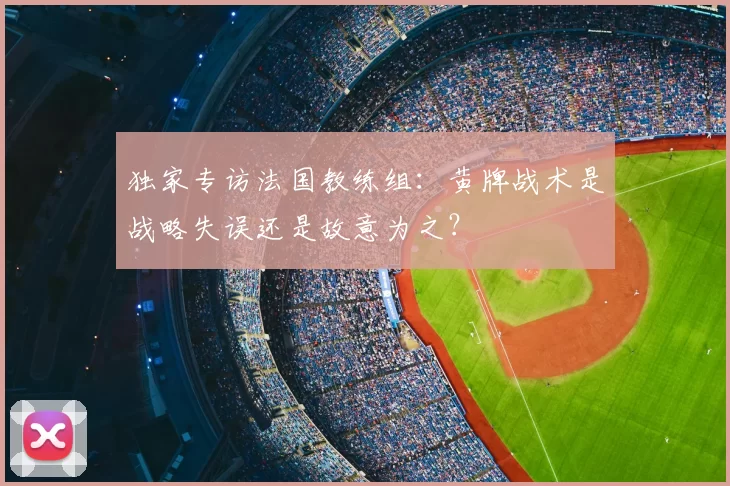 独家专访法国教练组:黄牌战术是战略失误还是故意为之?